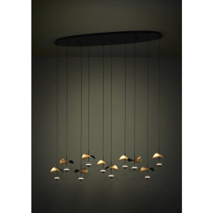 Eglo Κρεμαστό Φωτιστικό DRACERA LED Μαύρο 390342